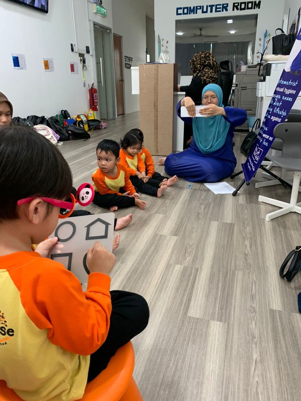 Eye Screening Day at Kids Paradise